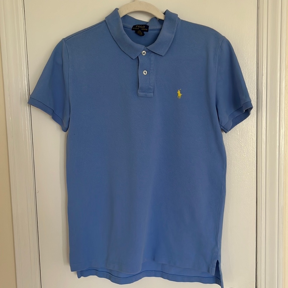 Polo Ralph Lauren blue polo t shirt boys size XL (18-20)